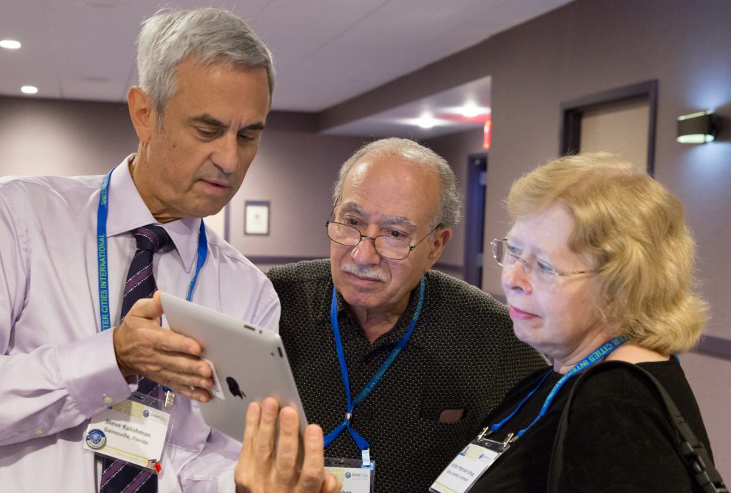 Members of the SCI Network connect at the annual conference