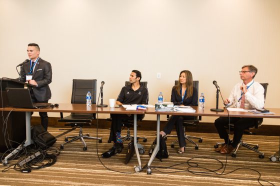 Speakers at the Sports Diplomacy Panel