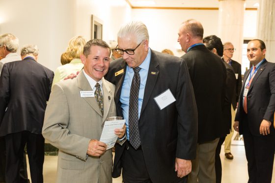 Attendees at the Global Leaders Circle Reception