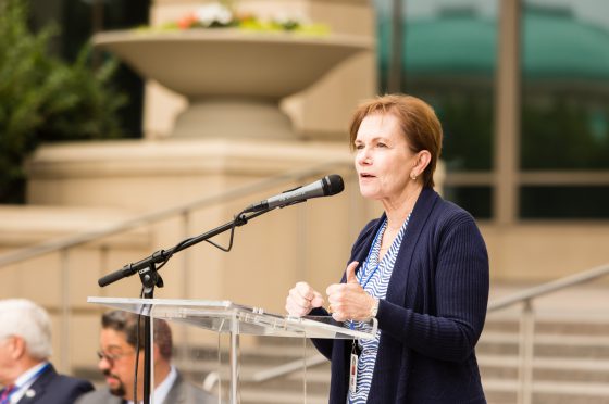 Lt. Governor of Colorado Donna Lynne Gives Remarks at the Opening Ceremony