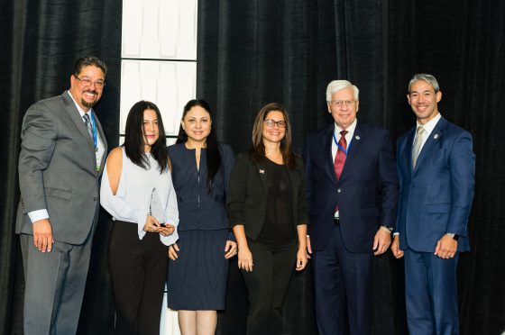 Houston Guayaquil Sister Cities Representatives Accept Annual Award